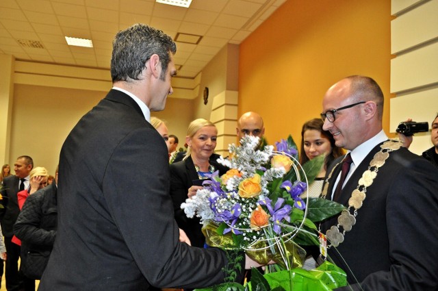 Ślubowanie Marka Wojtkowskiego w 2014 roku