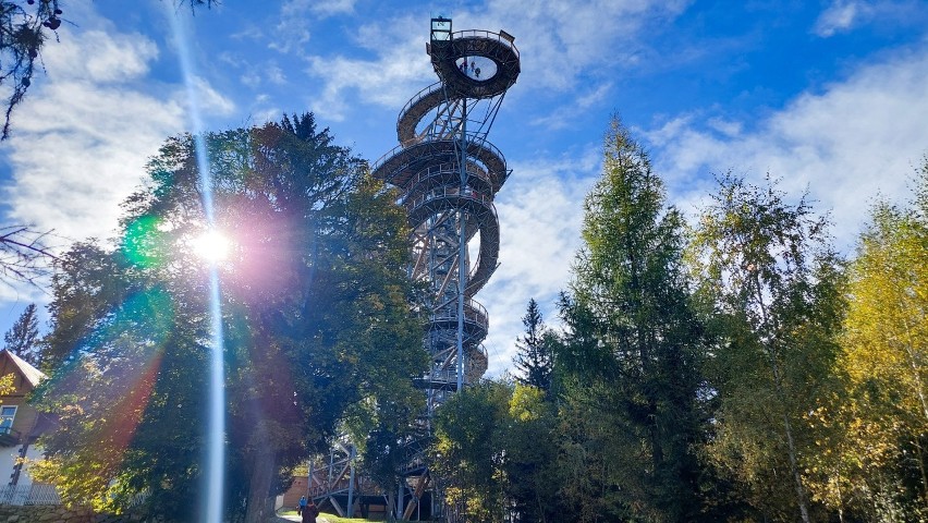 Wieża Sky Walk w Świeradowie