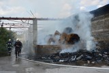 Ogromny pożar w gospodarstwie w Łebieniu. Spłonęło kilkaset sztuk świń  - gm. Nowa Wieś Lęborska