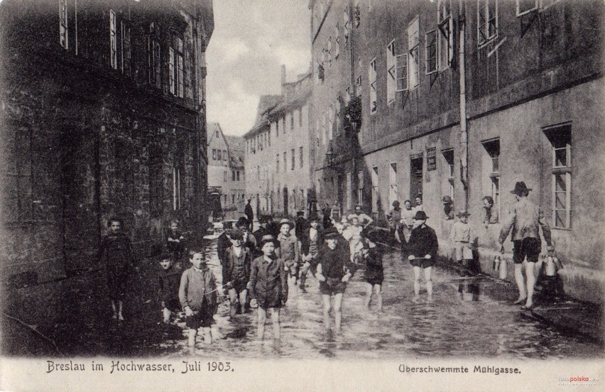 Wielka powódź nawiedziła Wrocław w 1903 roku! Ponad połowa miasta znalazła się pod wodą (ZOBACZ ARCHIWALNE ZDJĘCIA)