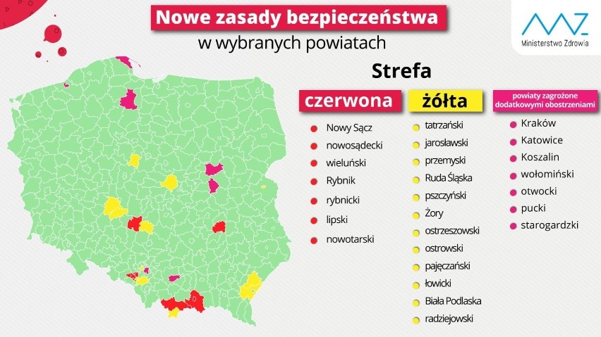 Koronawirus. Kolejne zachorowania w Sieradzu i powiecie sieradzkim (26.08.2020)
