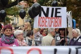 Czarny Wtorek w Kaliszu. Kobiety protestowały [FOTO, WIDEO]