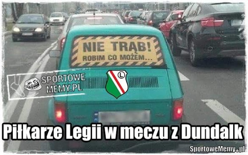 Legia Warszawa w Lidze Mistrzów [MEMY]. Co to byłby za awans...