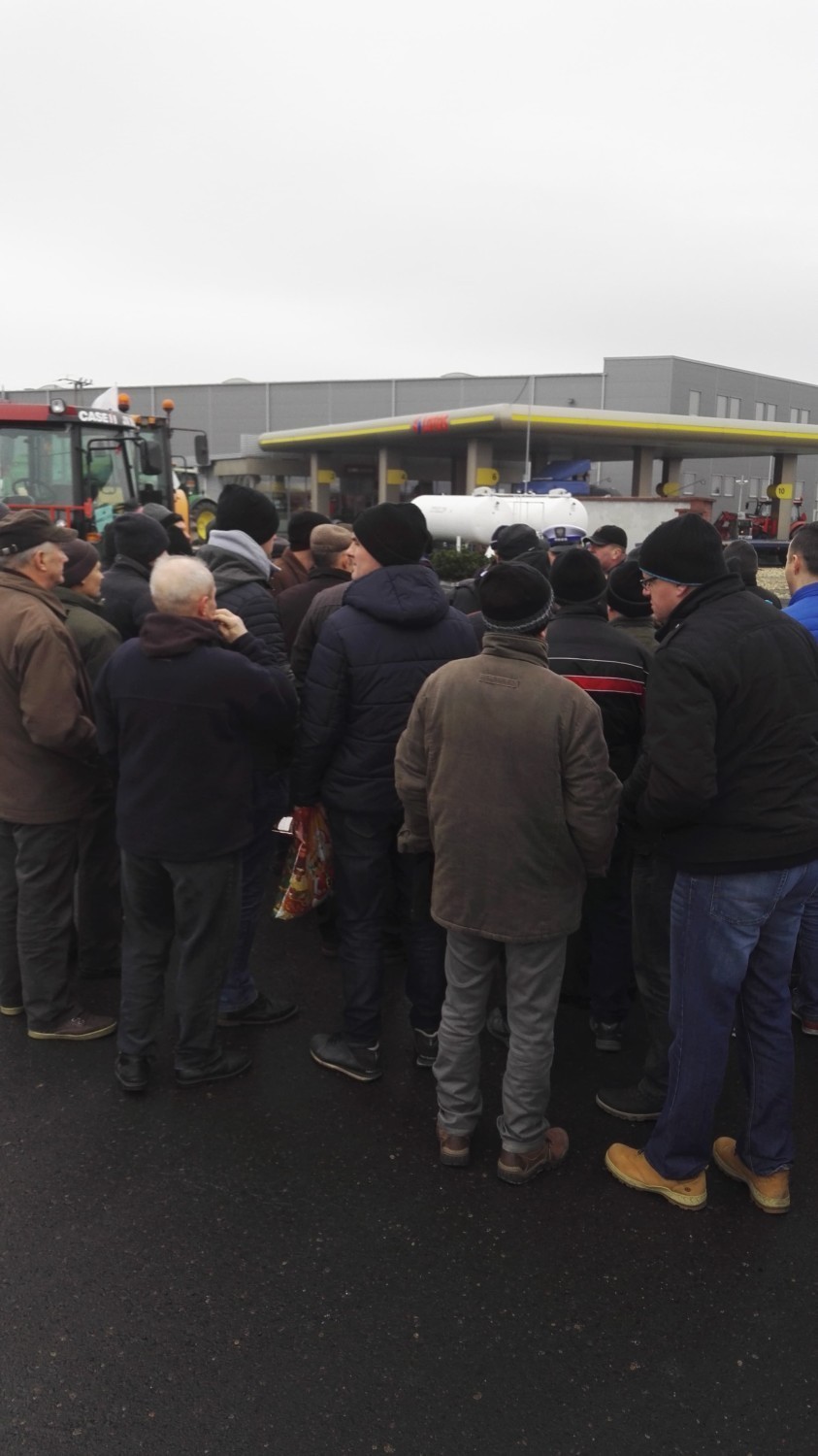 Rolnicy z powiatu pleszewskiego przyłączyli się do ogólnopolskiego protestu