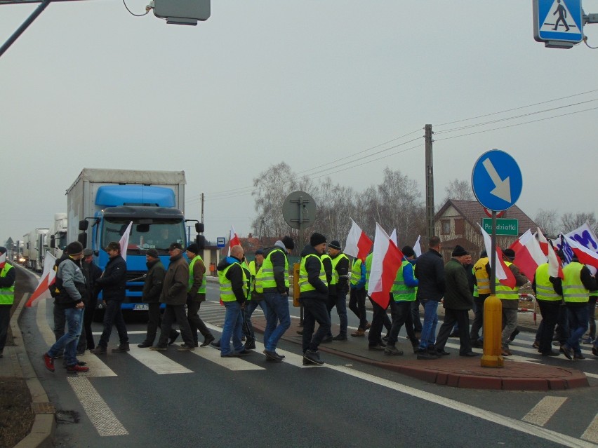 Rolnicy z powiatu pleszewskiego przyłączyli się do ogólnopolskiego protestu