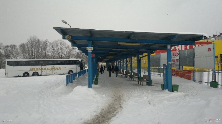 Tak wyglądał dworzec PKS w Jeleniej Górze