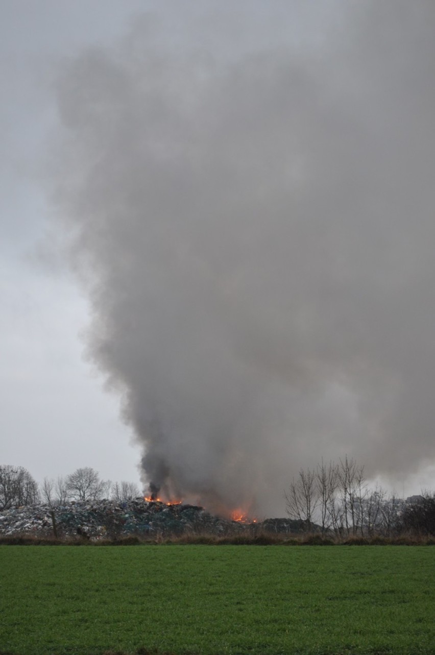 Kłęby dymu nad Pyszącą. Strażacy ponownie walczą z pożarem...