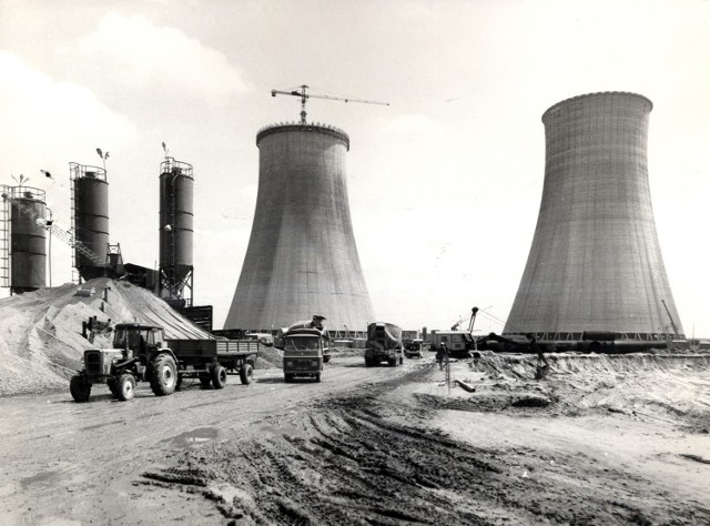 Plac budowy elektrowni Bełchatów