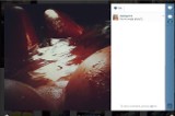 Doda nago w wannie! Pikantne zdjęcie na Instagramie