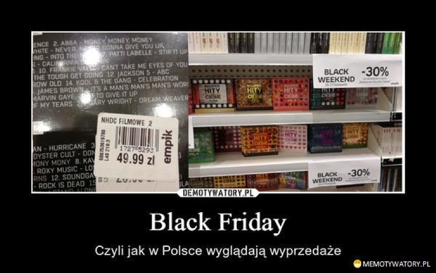 MEMY na Black Friday 2020. Czarny Piątek w Polsce to oszustwo? Daleko nam do USA