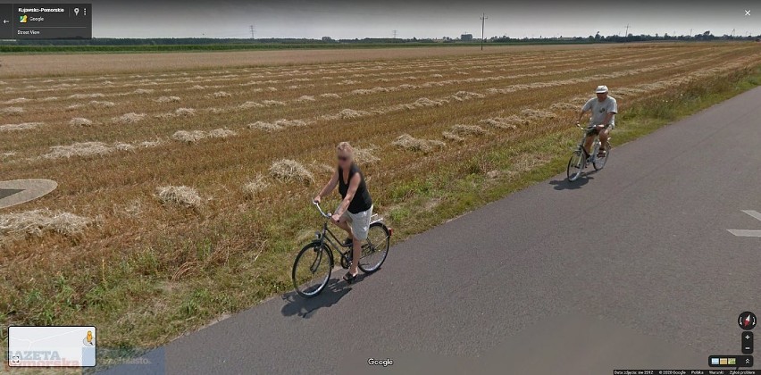 Przyłapani przez Google Street View w powiecie włocławskim