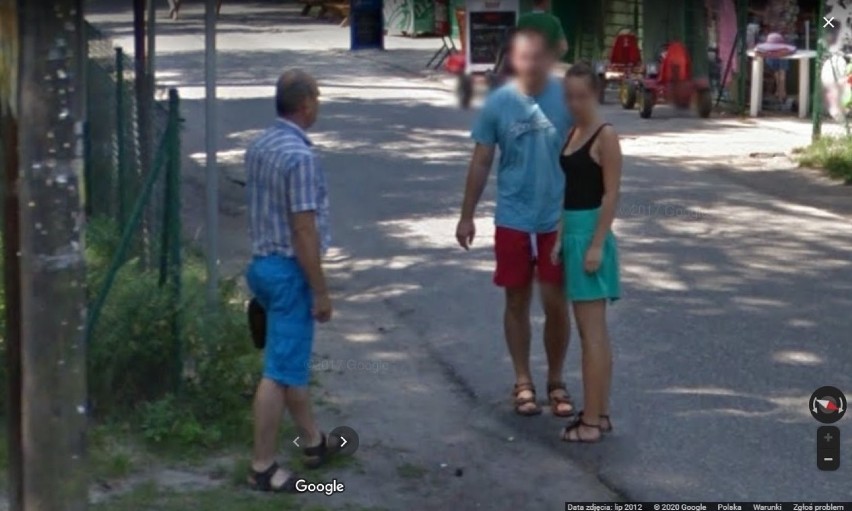 Kamery Google Street View w Przyjezierzu. Rozpoznajesz kogoś...