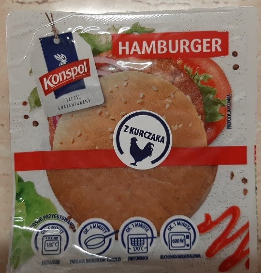 GIS ostrzega przed hamburgerami znanego producenta. Ich partię wycofano po stwierdzeniu obecności bakterii
