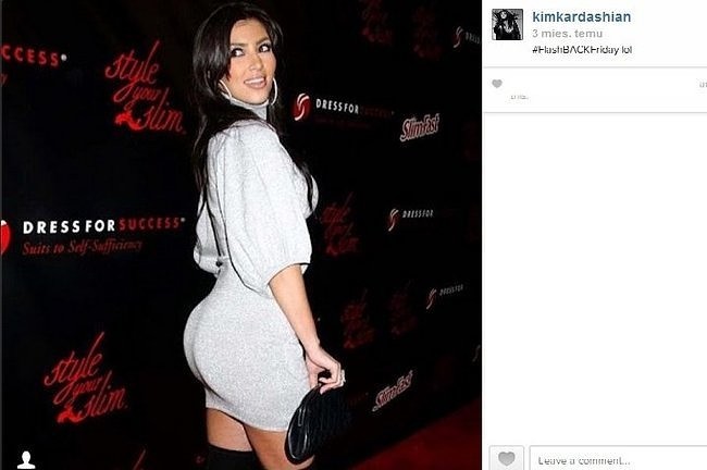 Kim Kardashian (fot. screen z Instagram.com)