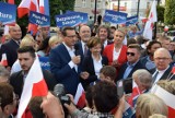Z REGIONU. Premier Mateusz Morawiecki mówił o medialnej propagandzie opozycji i zachęcał do głosowania na PiS ZDJĘCIA