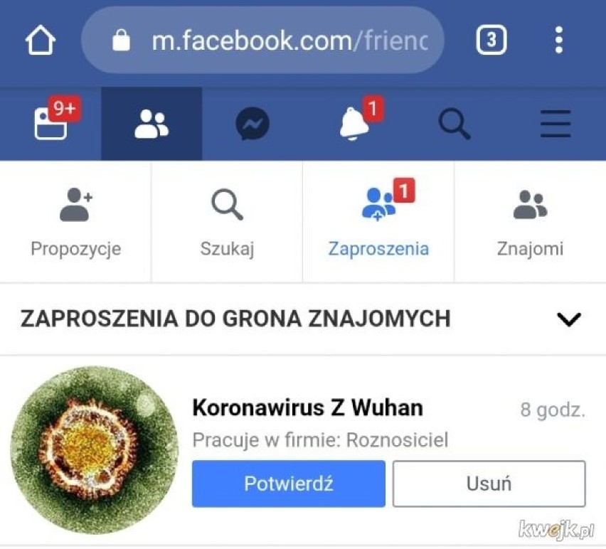 Memy o koronawirusie. Sposób na odreagowanie strachu? Co o zagrożeniu wirusem z Chin mówi internet?