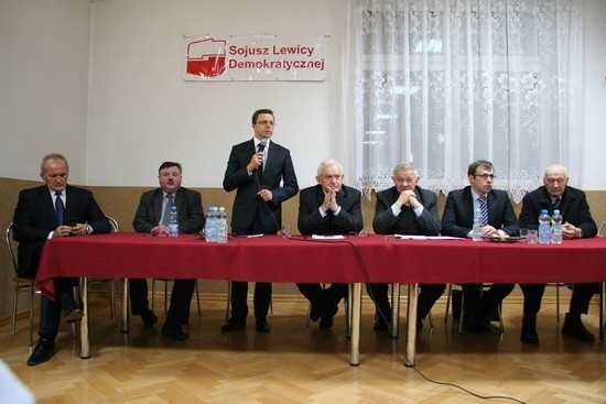 Leszek Miller odwiedził Pajęczno i Sieradz