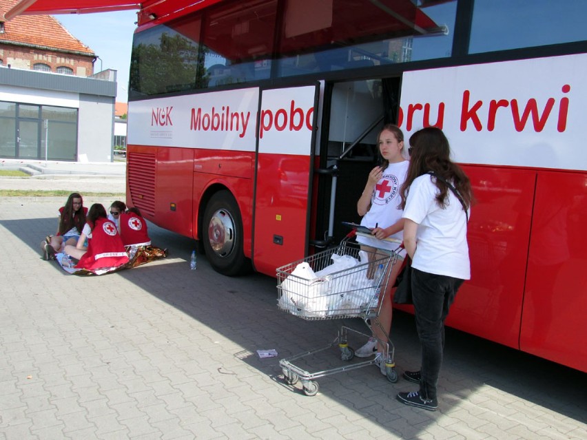 Zbieramy krew dla Polski we Wrześni.