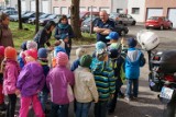 Przedszkolaki odwiedziły policjantów w Komendzie Powiatowej w Będzinie