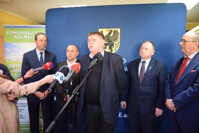 Pomorska Rada Rolnicza rozmawiała w Pruszczu o bieżącej sytuacji w województwie pomorskim związanym z importem zboża