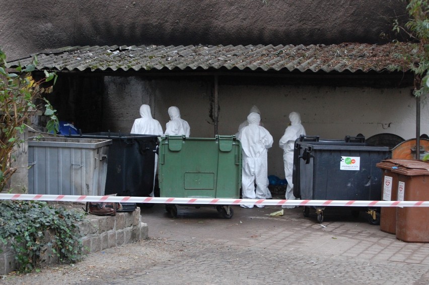 Zwęglone ciała znalezione po pożarze śmietnika w Gdańsku