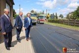 Kończą się remonty powiatowych dróg w Warcie. Władze powiatu dokonały przeglądu inwestycji ZDJĘCIA