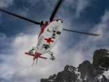 Wypadek śmigłowca w Tatrach. Prywatna maszyna rozbiła się niedaleko Chaty pod Rysami 