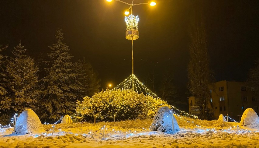 Wronki. Świąteczne iluminacje ozdobiły miasto i nadały mu wyjątkowego uroku