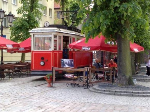 kawiarenka w tramwaju