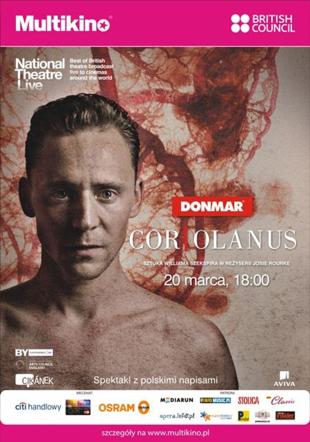Coriolanus” w National Theatre Live [szybki konkurs] | Warszawa Nasze Miasto