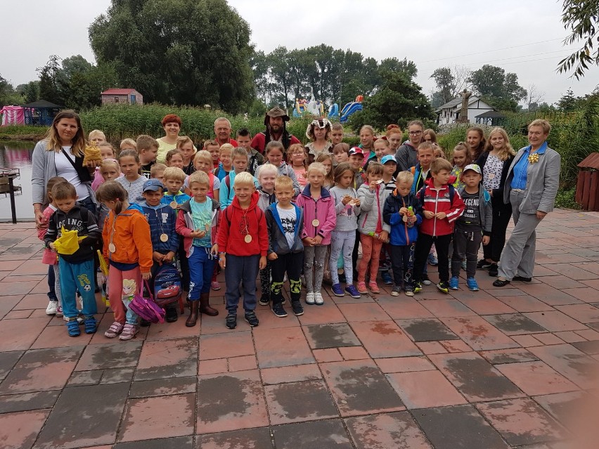 Dzieci z gminy Krzywiń bawili się w Nenufarze