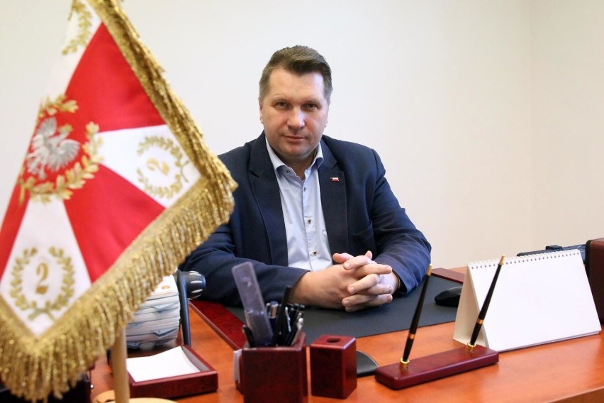 Minister edukacji i nauki Przemysław Czarnek odwiedził...
