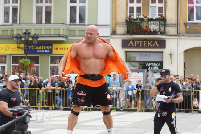 Zawody strongman w Kaliszu