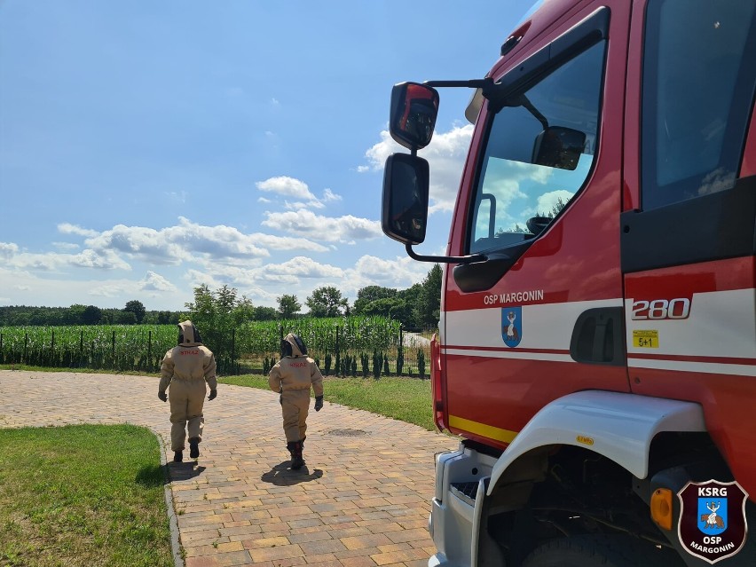 Pracowite dni Ochotniczej Straży Pożarnej w Margoninie