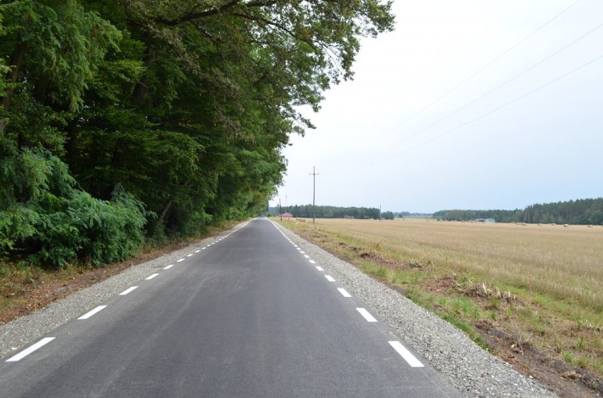 Wyremontowany odcinek powiatowej drogi w gminie Zadzim oddany do użytku ZDJĘCIA