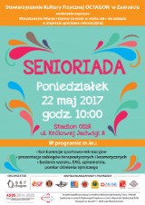 SENIORADA. Impreza sportowo-rekreacyjna dla osób w wieku 60+ (ZAPOWIEDŹ)