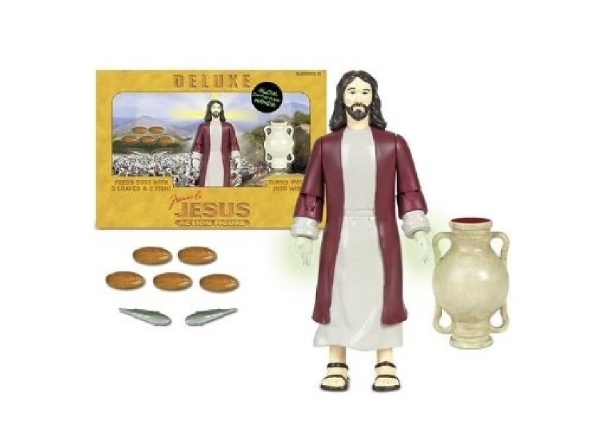 Figurka-zabawka Jezusa o ruchomych kończynach