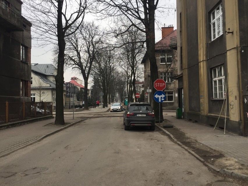 Ulica Żytnia i okolice w Sosnowcu