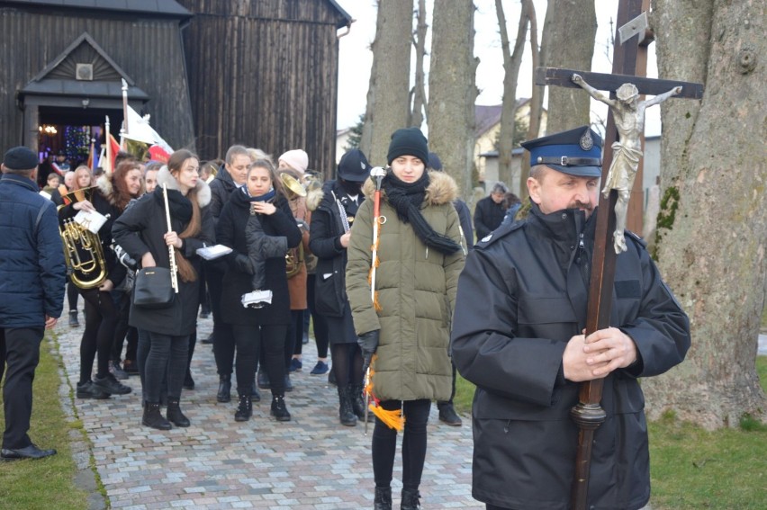 75. rocznica marszu śmierci w Pomieczynie - mieszkańcy upamiętnili ofiary i bohaterów [ZDJĘCIA, WIDEO cz. 2]