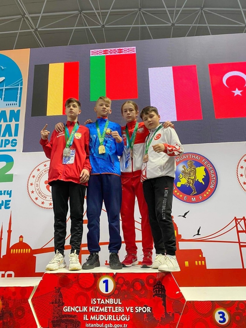 Żaranin, Szymon Socha, wywalczył brązowy medal Mistrzostw Europy w Muaythai