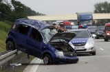 Kolejny, groźny wypadek na autostradzie A4