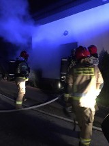 Gmina Pleszew. Wieczorny pożar kotłowni w miejscowości Korzkwy