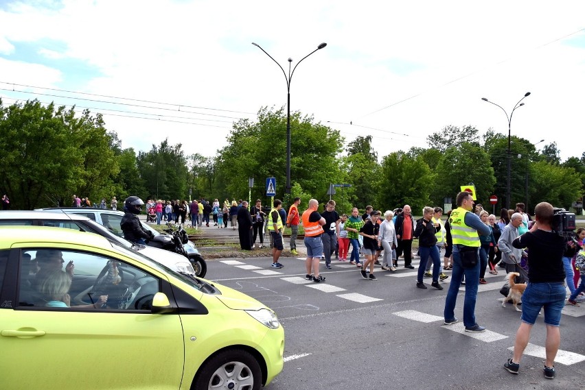 W maju 2018 roki mieszkańcy Będzina zablokowali al....