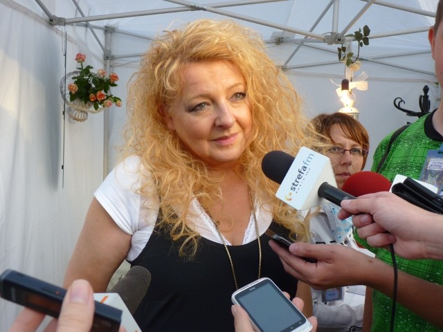 Magda Gessler podczas III Ogólnopolskiego Festiwalu Zalewajki