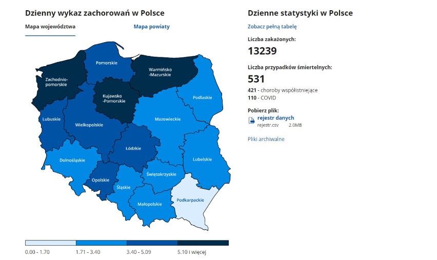 Koronawirus. Kolejni zmarli i zakażeni w Zduńskiej Woli i...