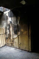 Pożar w kamienicy przy ulicy Podhalańskiej w Opolu [zdjęcia] 