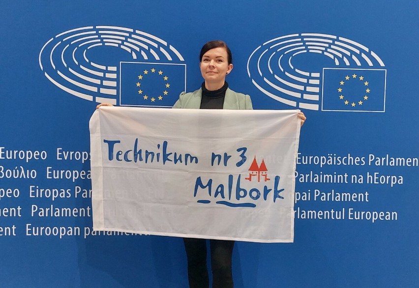 Wicedyrektor Technikum nr 3 w Malborku zaproszona do Parlamentu Europejskiego. Spotkania na temat edukacji europejskiej