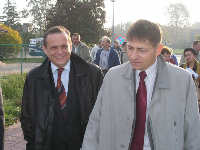 Piotr Stanke (z lewej) i Zbigniew Szczepański