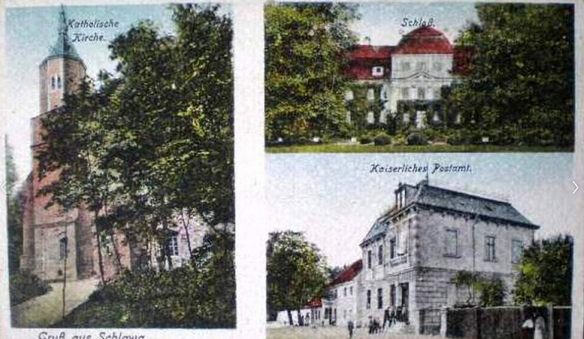 Pocztówka miasta z 1917