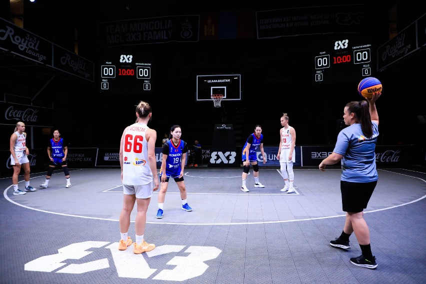 Zdjęcia z turnieju FIBA3x3 Women Series w Mongolii (2022)